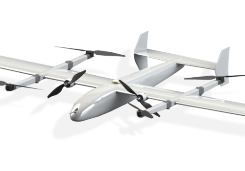 垂直起降固定翼偵查型無人機